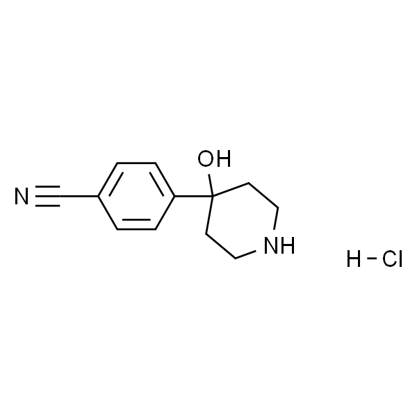 4-(4-羟基哌啶-4-基)苯甲腈盐酸盐