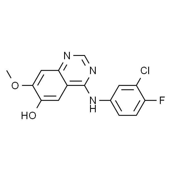 4-(3-氯-4-氟苯)氨基-7-甲氧基-6-羟基喹唑啉