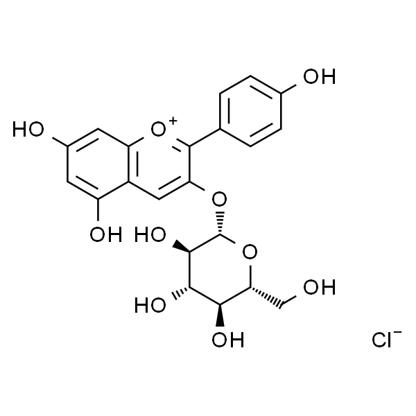 天竺葵素-3-氯化葡萄糖苷