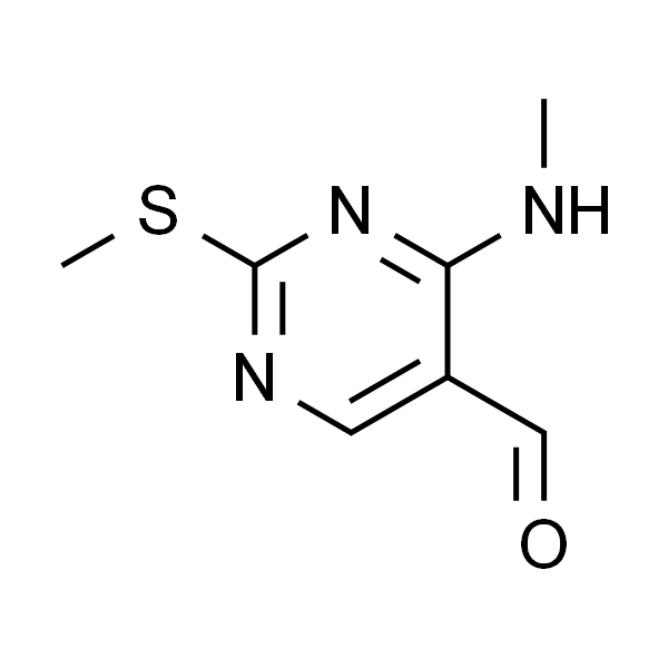 4-甲胺基-2-甲硫基-5-醛基嘧啶
