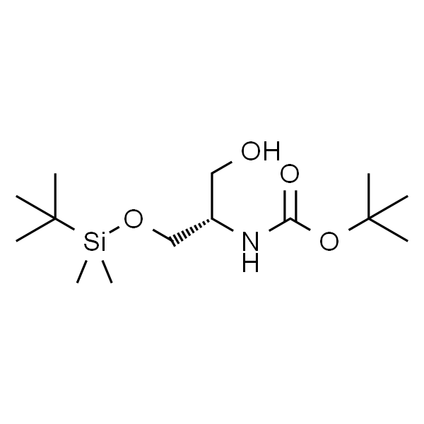(S)-((1-((叔丁基二甲基甲硅烷基)氧基)-3-羟基丙-2-基)氨基甲酸叔丁酯