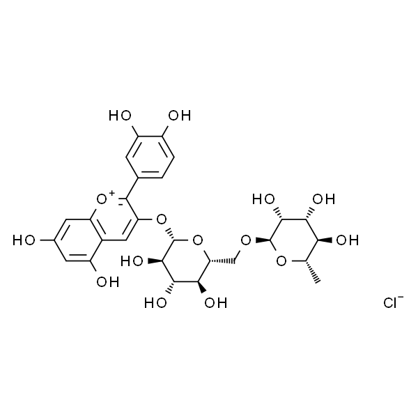 氯化矢车菊素-3-O-芸香糖苷