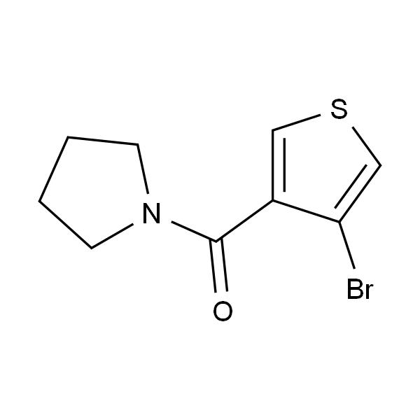 (4-溴代噻吩-3-基)(吡咯烷-1-基)甲酮