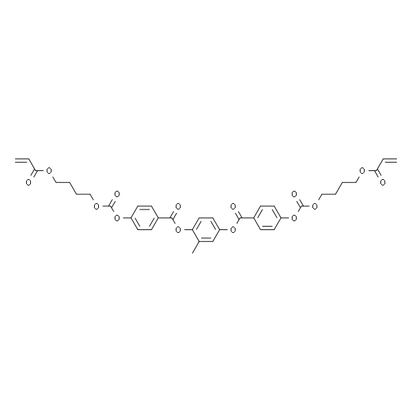 (4-(((4-(丙烯酰氧基)丁氧基)羰基)氧基)苯甲酸 2-甲基-1,4-二苯酚酯