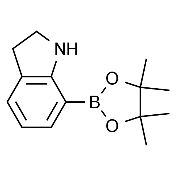 7-(四甲基-1,3,2-二氧杂硼环戊烷-2-基)-2,3-二氢-1H-吲哚