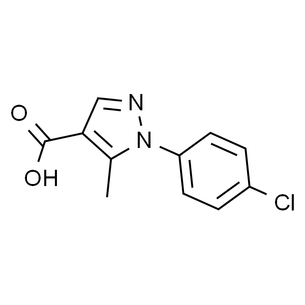 1-(4-氯苯基)-5-甲基-1H-吡唑-4-羧酸