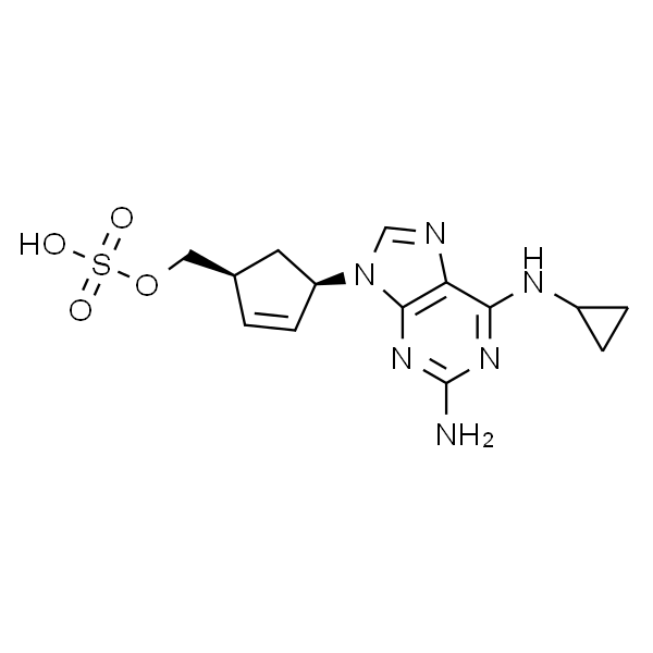 ((1S,4R)-4-(2-氨基-6-(环丙氨基)-9H-嘌呤-9-基)环戊-2-烯-1-基)甲醇半硫酸盐