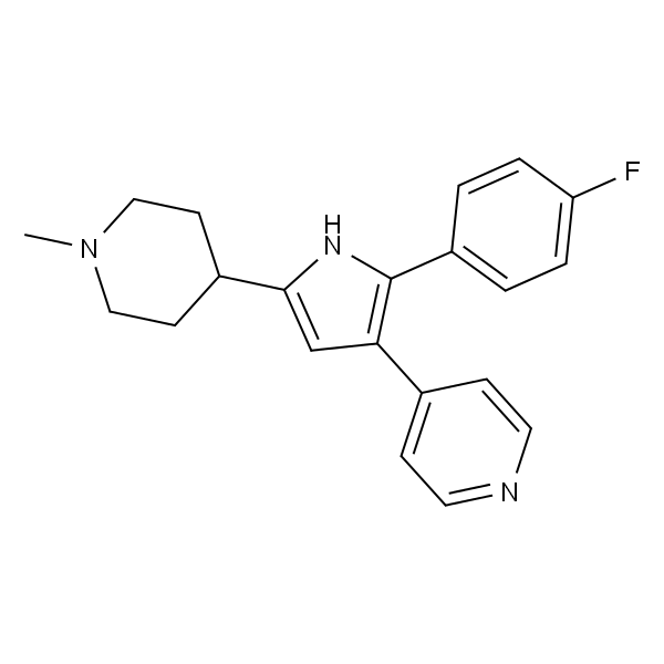 4-[2-(4-氟苯基)-5-(1-甲基-4-哌啶基)-1H-吡咯-3-基]吡啶