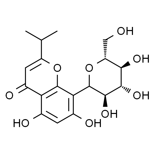 8-Glucosyl-5,7-dihydroxy-2-isopropylchromone