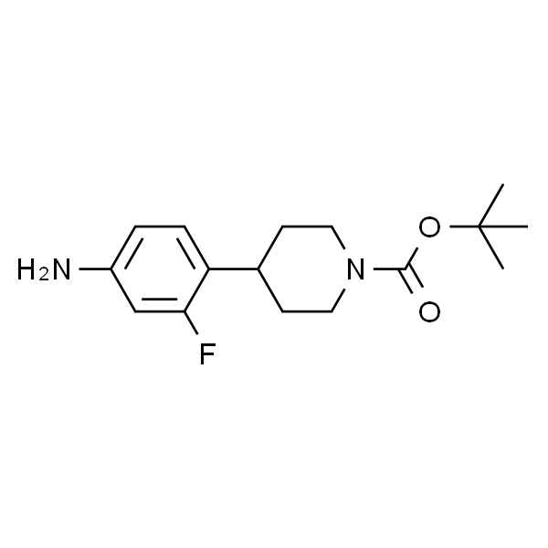tert-Butyl 4-(4-amino-2-fluorophenyl)piperidine-1-carboxylate