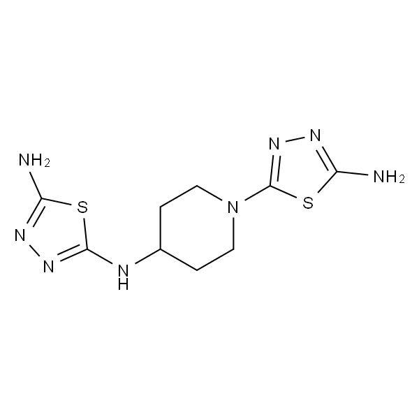 N2-(1-(5-氨基-1,3,4-噻二唑-2-基)哌啶-4-基)-1,3,4-噻二唑-2,5-二胺