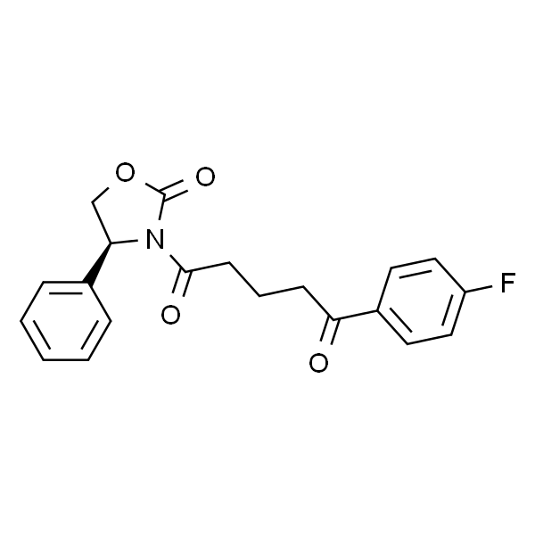 (4S)-3-[5-(4-氟苯基)-1,5-二氧代戊基]-4-苯基-2-恶唑烷酮