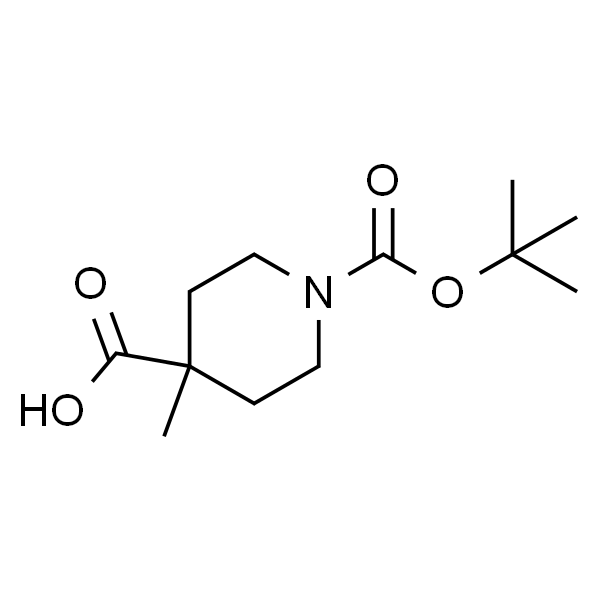 1-(叔丁氧羰基)-4-甲基哌啶-4-羧酸