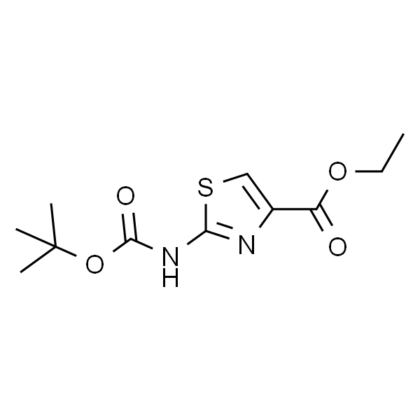 2-((叔丁氧基羰基)氨基)噻唑-4-羧酸乙酯