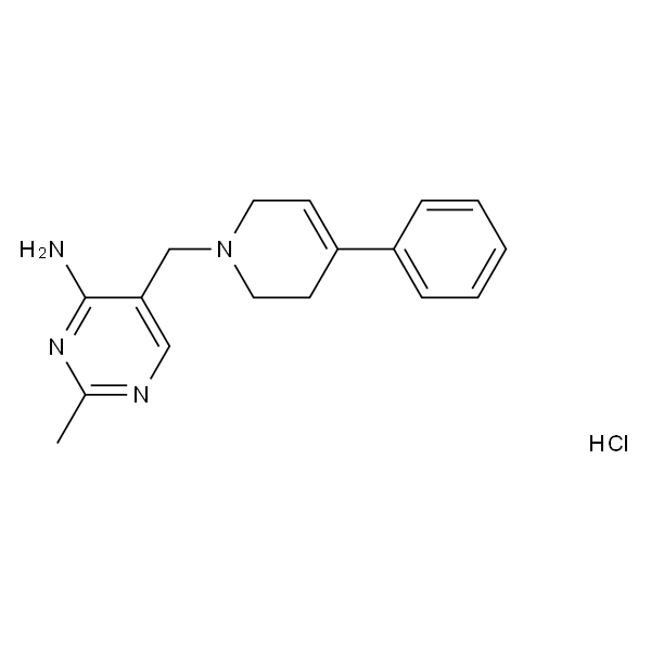 2-甲基-5-((4-苯基-5,6-二氢吡啶-1(2H)-基)甲基)嘧啶-4-胺二盐酸盐