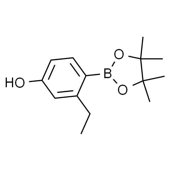 3-乙基-4-(4，4，5，5-四甲基-1，3，2-二氧硼戊烷-2-基)苯酚
