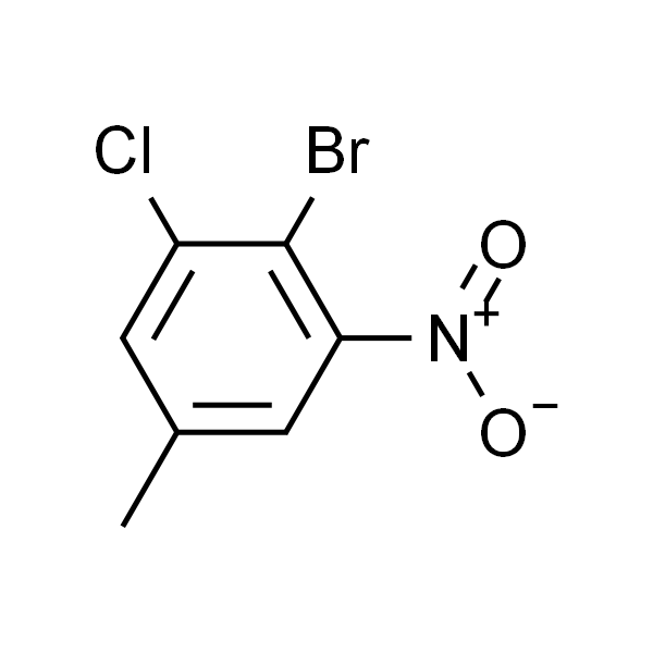 2-溴-1-氯-5-甲基-3-硝基苯