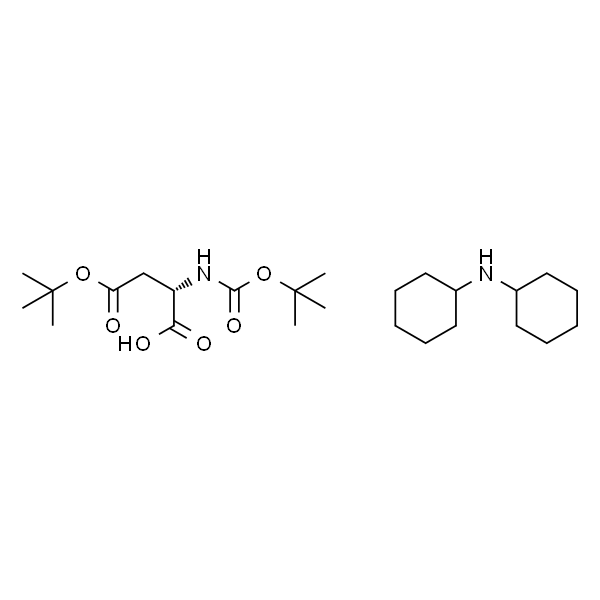 (S)-4-(叔丁氧基)-2-((叔丁氧羰基)氨基)-4-氧代丁酸二环己胺盐