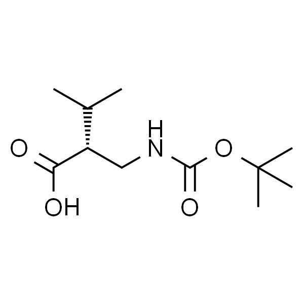Boc-(R)-2-(氨甲基)-3-甲基丁酸