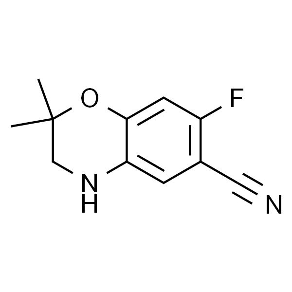 7-氟-2,2-二甲基-3,4-二氢-2H-苯并[B][1,4]噁嗪-6-腈