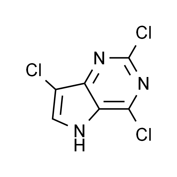 2,4,7-三氯-5H-吡咯并[3,2-d]嘧啶
