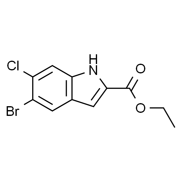 5-溴-6-氯-1H-吲哚-2-羧酸乙酯