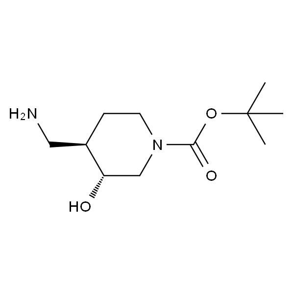 (3R,4R)-4-(氨基甲基)-3-羟基哌啶-1-羧酸叔丁酯