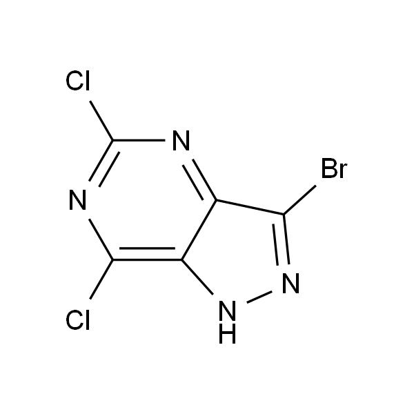 3-溴-5,7-二氯-1H-吡唑并[4,3-d]嘧啶