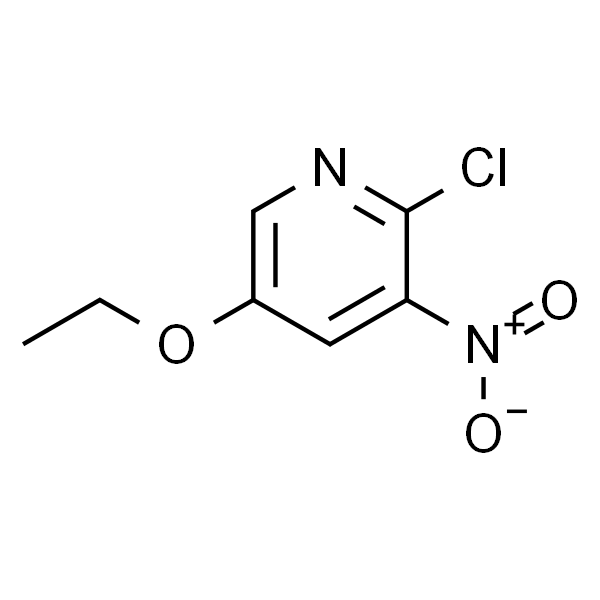 2-Chloro-5-ethoxy-3-nitropyridine