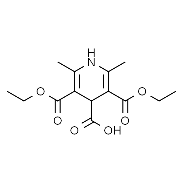 3,5-二(乙氧羰基)-2,6-二甲基-1,4-二氢吡啶-4-羧酸