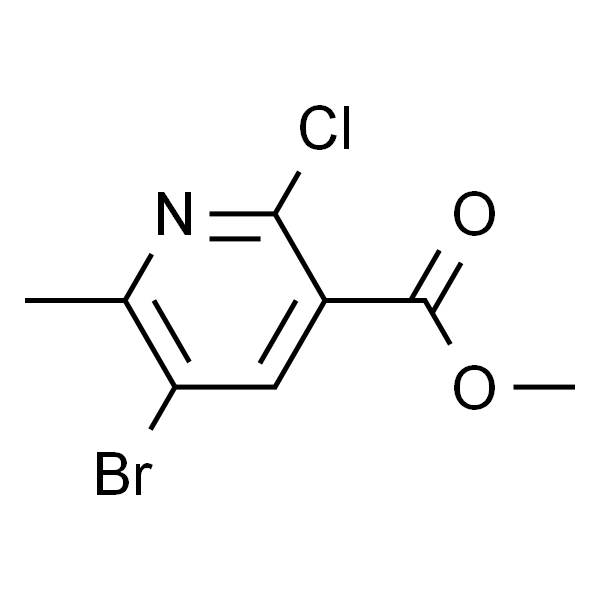 5-Bromo-2-chloro-6-methyl-nicotinic acid methyl ester