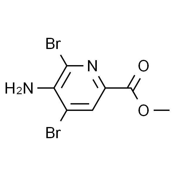 5-氨基-4,6-二溴吡啶甲酸甲酯