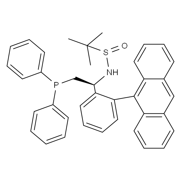 [S(R)]-N-[(1S)-1-[2-(9-蒽基)苯基]-2-(二苯基膦基)乙基]-2-甲基-2-丙烷亚磺酰胺