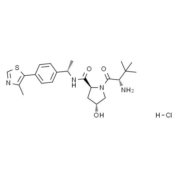 (2S,4R)-1-((S)-2-氨基-3,3-二甲基丁酰基)-4-羟基-N-((S)-1-(4-(4-甲基噻唑-5-基)苯基)乙基)吡咯烷-2-甲酰胺盐酸盐