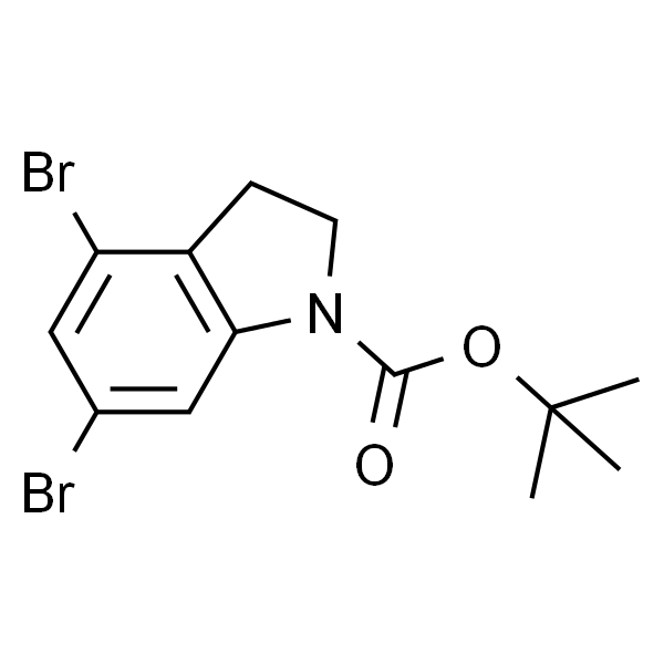 4,6-二溴吲哚-1-羧酸叔丁酯