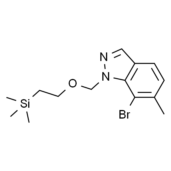 7-溴-6-甲基-1-((2-(三甲基甲硅烷基)乙氧基)甲基)-1H-吲唑