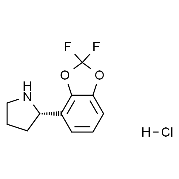 (S)-2-(2,2-二氟苯并[d] [1,3]间二氧杂环戊烯-4-基)吡咯烷盐酸盐