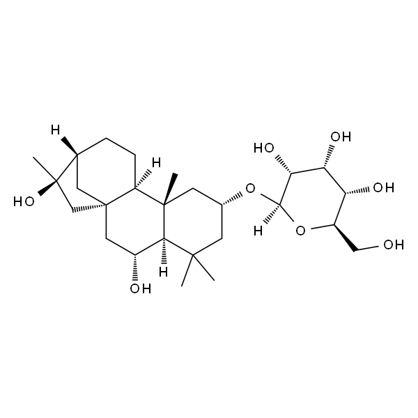 2-O-beta-D-吡喃阿洛糖甙-2,6,16-贝壳杉烷三醇