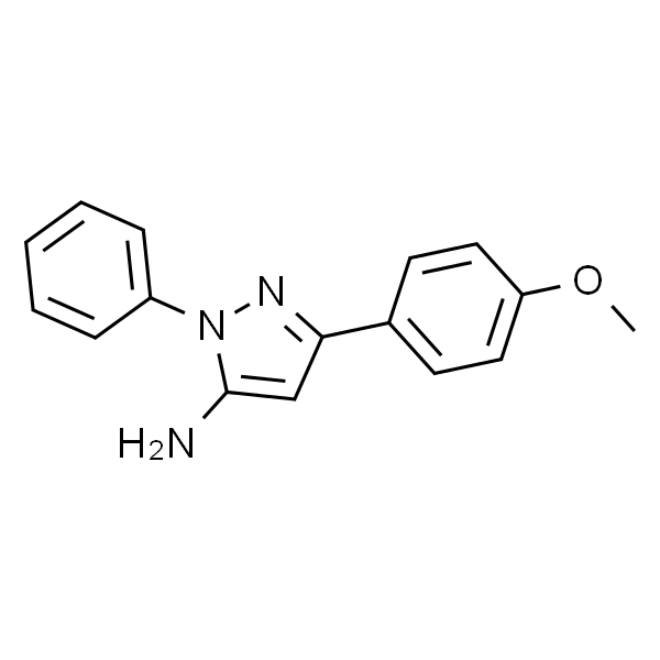 5-氨基-3-(4-甲氧苯基)-1-苯基吡唑