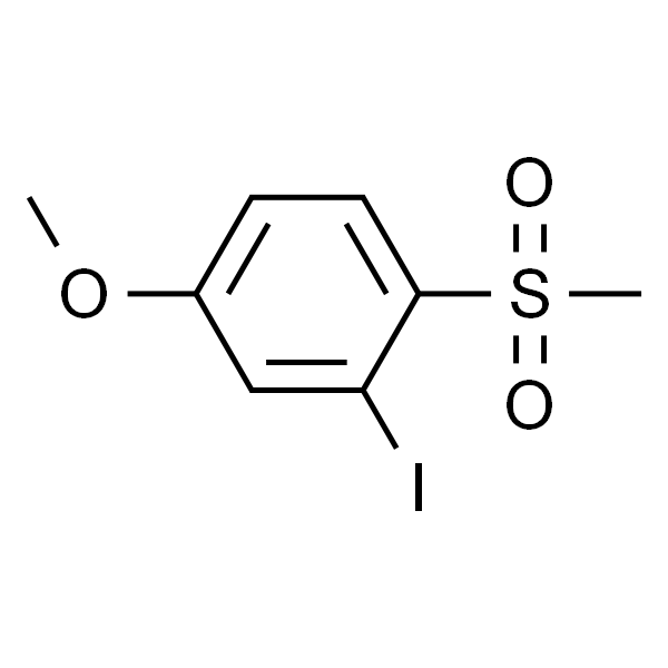 2-Iodo-4-methoxy-1-(methylsulfonyl)benzene