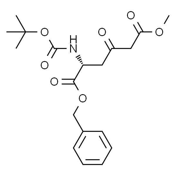 (R)-1-benzyl 6-methyl 2-((tert-butoxycarbonyl)amino)-4-oxohexanedioate