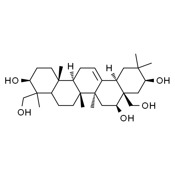 (3BETA,4ALPHA,16BETA,21BETA)-齐墩果-12-烯-3,16,21,23,28-五醇