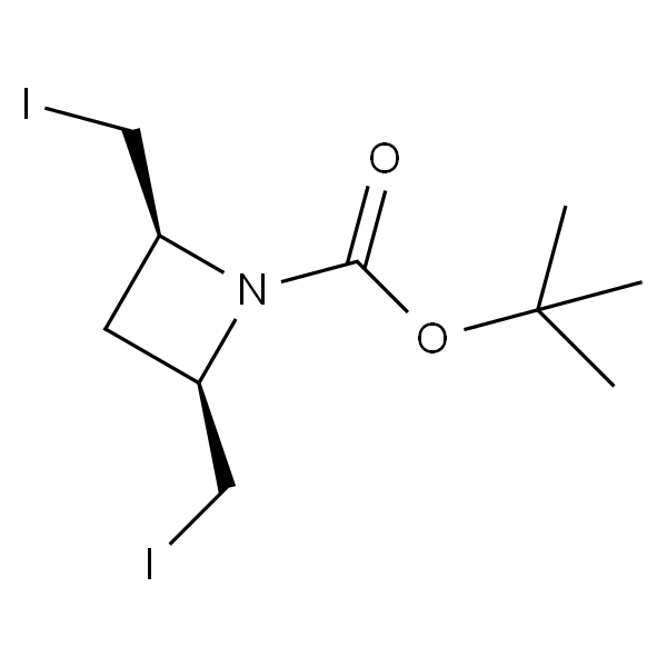 (2R,4S)-2,4-双(碘甲基)氮杂环丁烷-1-羧酸叔丁酯