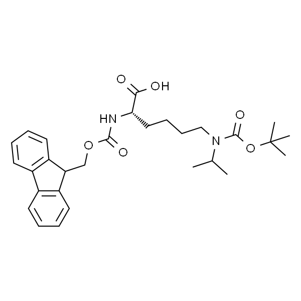 (S)-2-((((9H-芴-9-基)甲氧基)羰基)氨基)-6-((叔丁氧基羰基)(异丙基)氨基)己酸