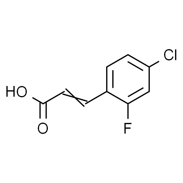 4-氯-2-氟肉桂酸