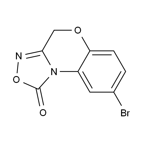 4H-8-溴-1,2,4-噁二唑(3,4-d)苯并(b)(1,4)噁嗪-1-酮