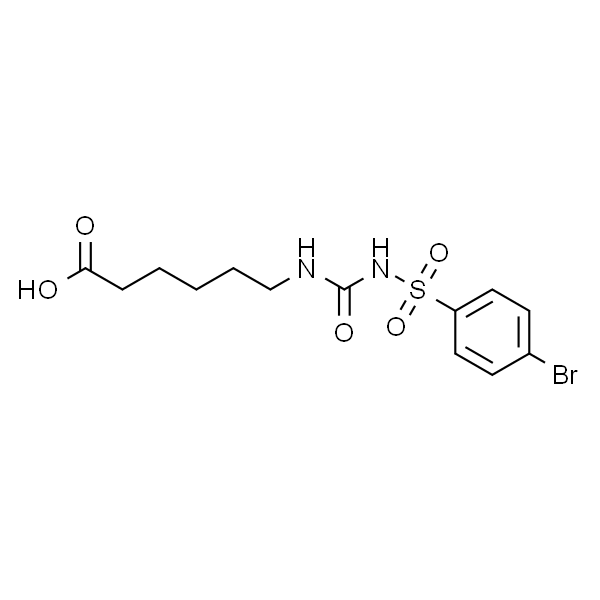 6-(3-((4-溴苯基)磺酰基)脲基)己酸