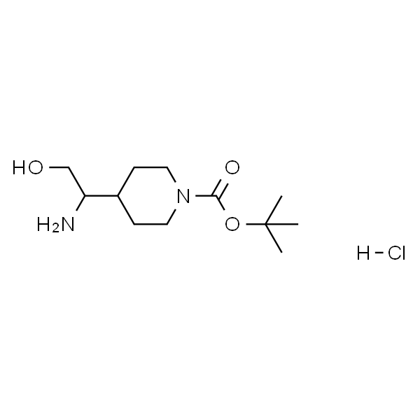 4-(1-氨基-2-羟乙基)哌啶-1-甲酸叔丁酯盐酸盐