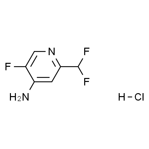 2-(二氟甲基)-5-氟吡啶-4-胺盐酸盐