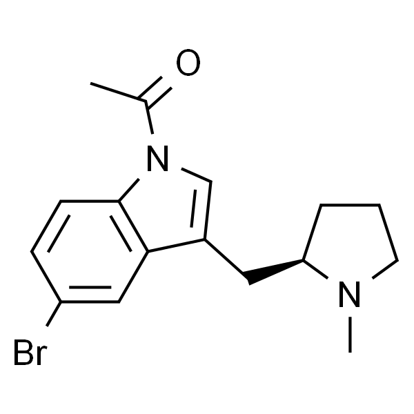 (R)-1-(5-Bromo-3-((1-methylpyrrolidin-2-yl)methyl)-1H-indol-1-yl)ethanone
